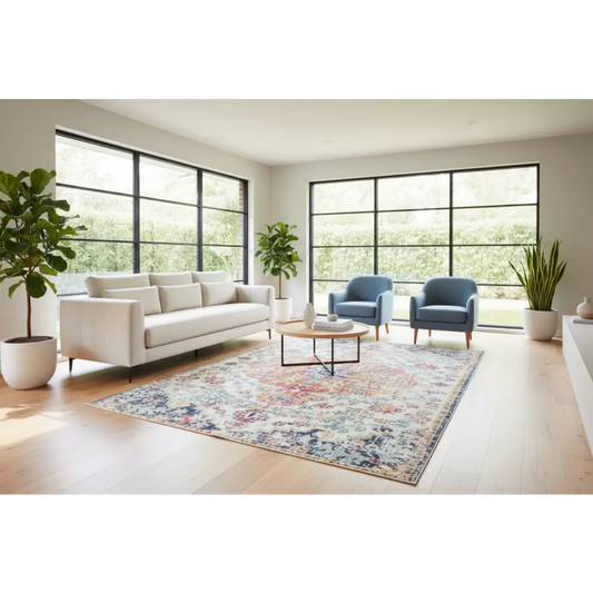 Evoke 254 White by Rug Culture -330x240cm - Rectangle