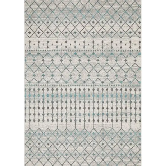 Evoke 260 White by Rug Culture -400x300cm - Rectangle