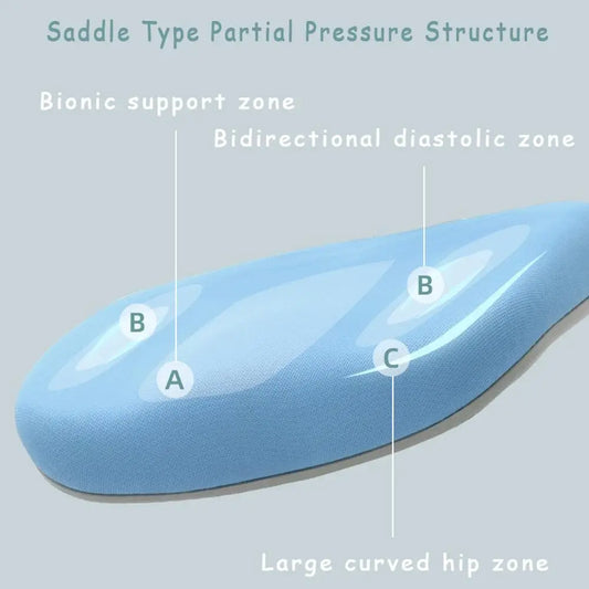 Height Adjustable Children Kids Ergonomic Chair Only Pink Au