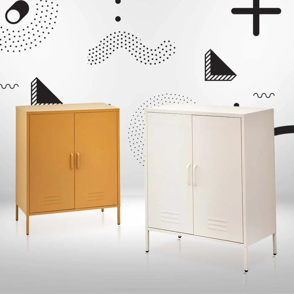 In Buffet Sideboard Metal Cabinet - Sweetheart Yellow