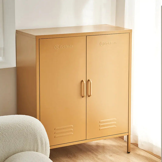 In Buffet Sideboard Metal Cabinet - Sweetheart Yellow