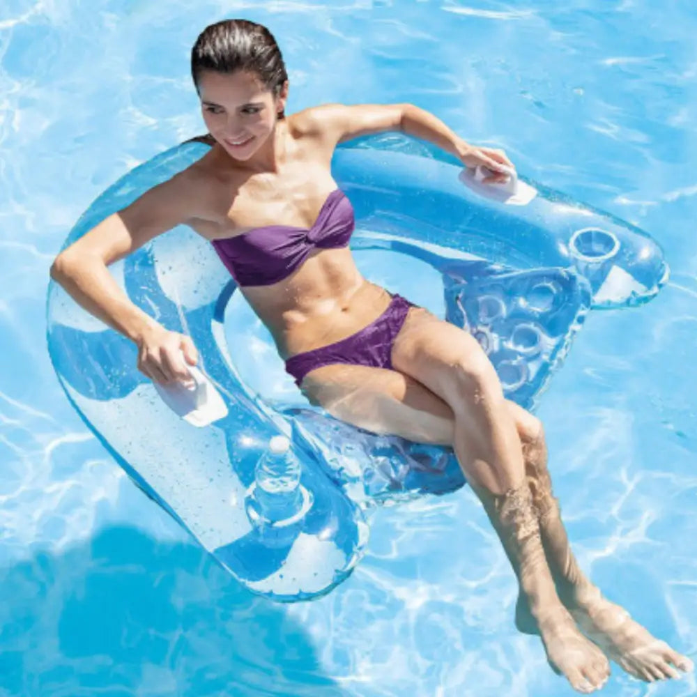 Intex Sit ?N Float Blue 58859