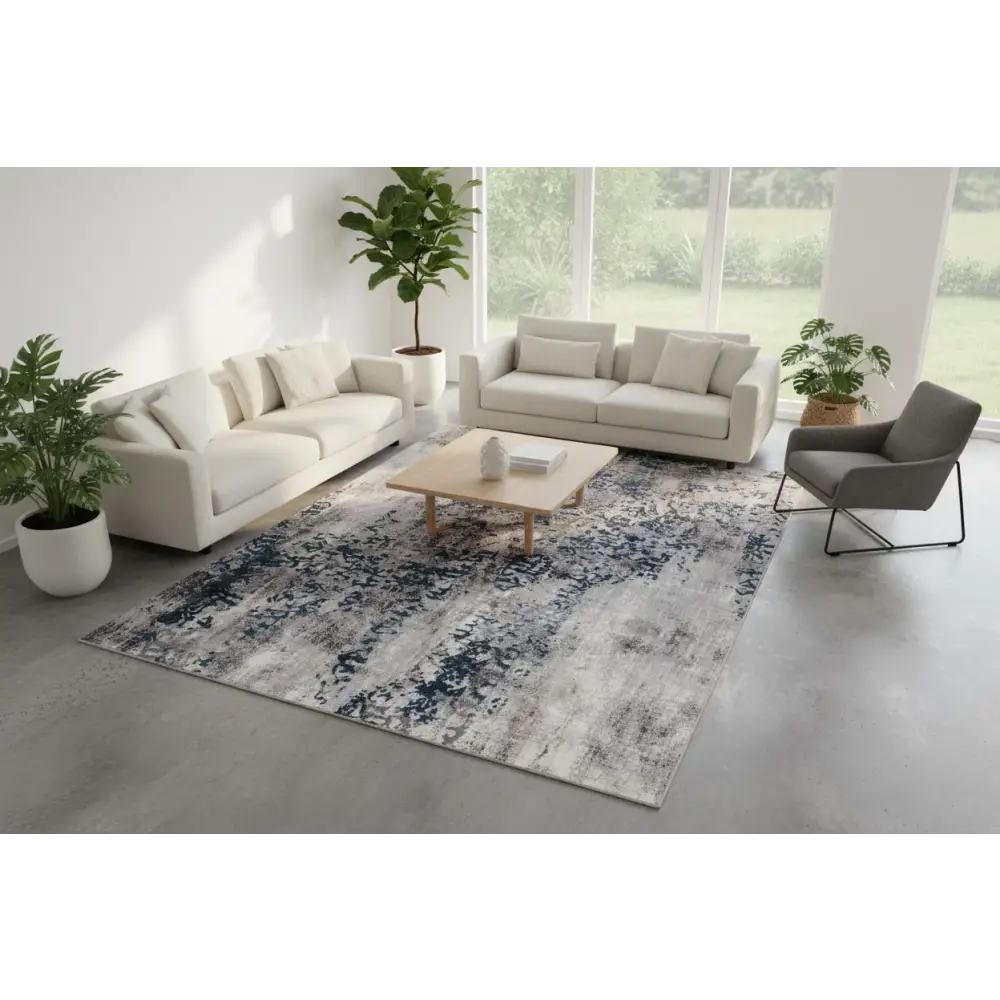 Kendra 1731 Grey by Rug Culture-330x240cm - Rectangle