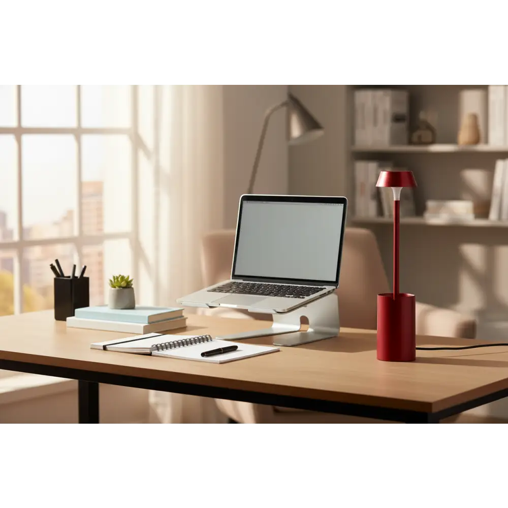 Lexon Mimi Flexible Led Lamp - Dark Red