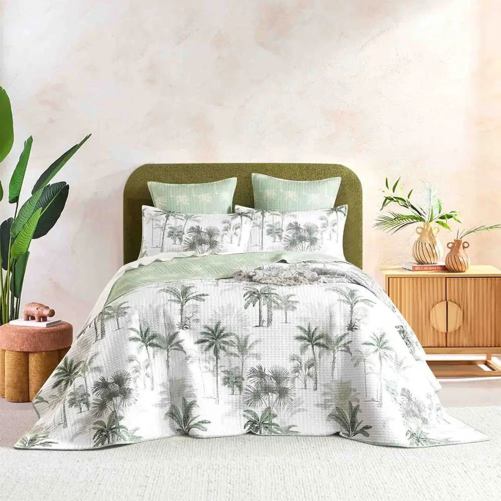 Marbella Quilted Reversible Single/double Coverlet Set by Renee Taylor