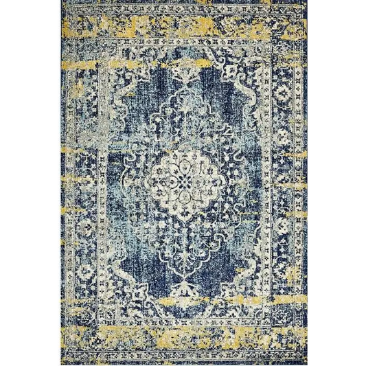 Museum 869 Navy by Rug Culture-400x300cm - Rectangle