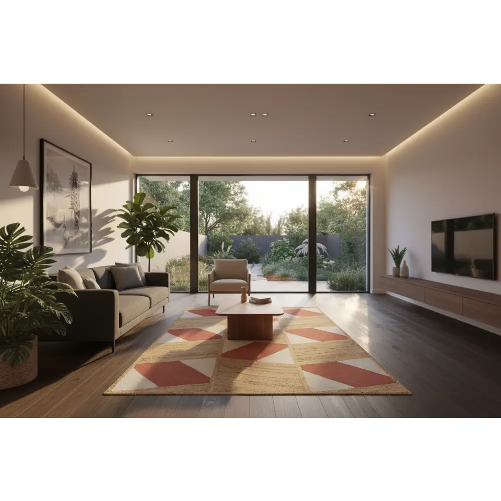 Parade 111 Coral by Rug Culture-320x230cm - Rectangle