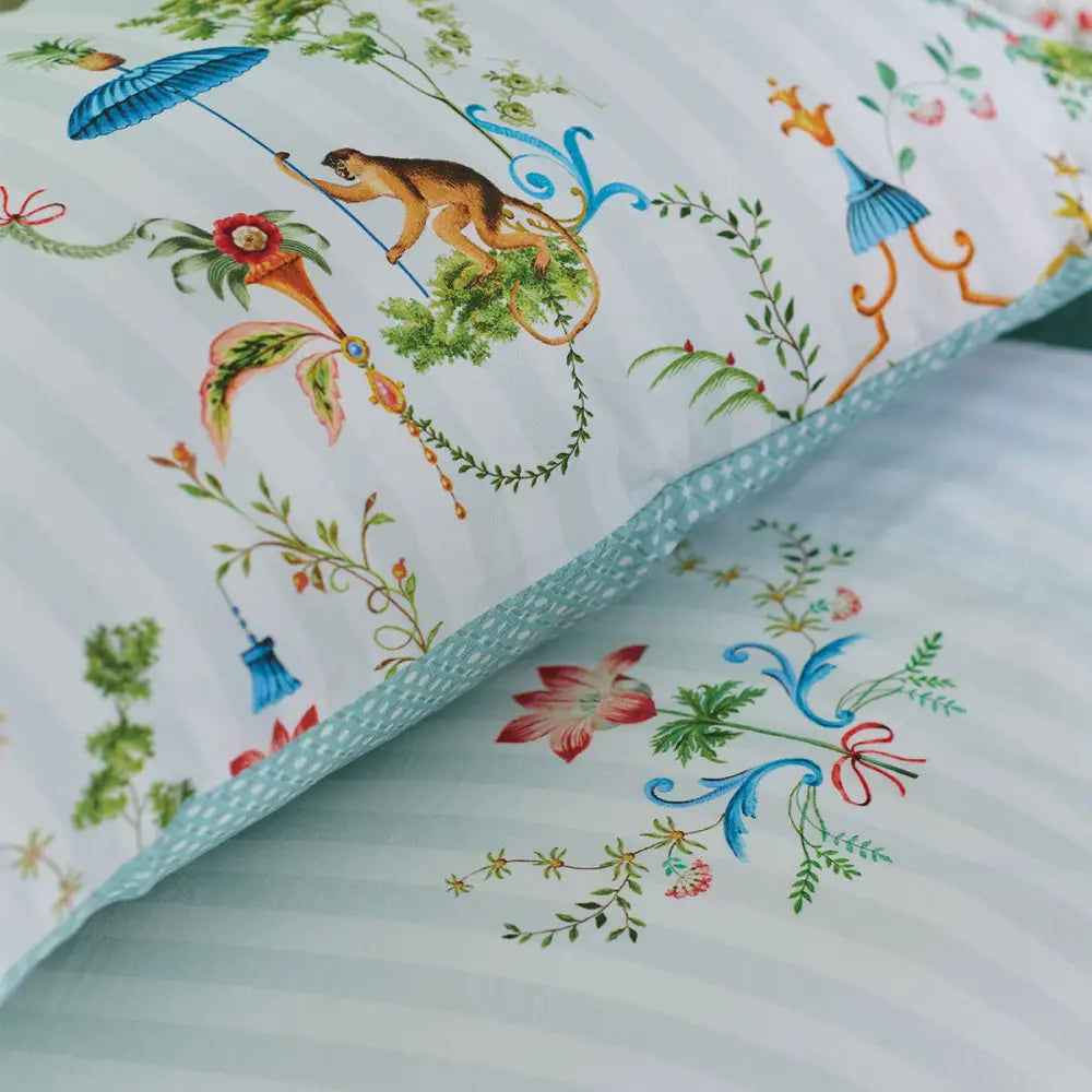 Pip Studio Singerie White Cotton Quilt Cover Set Super King