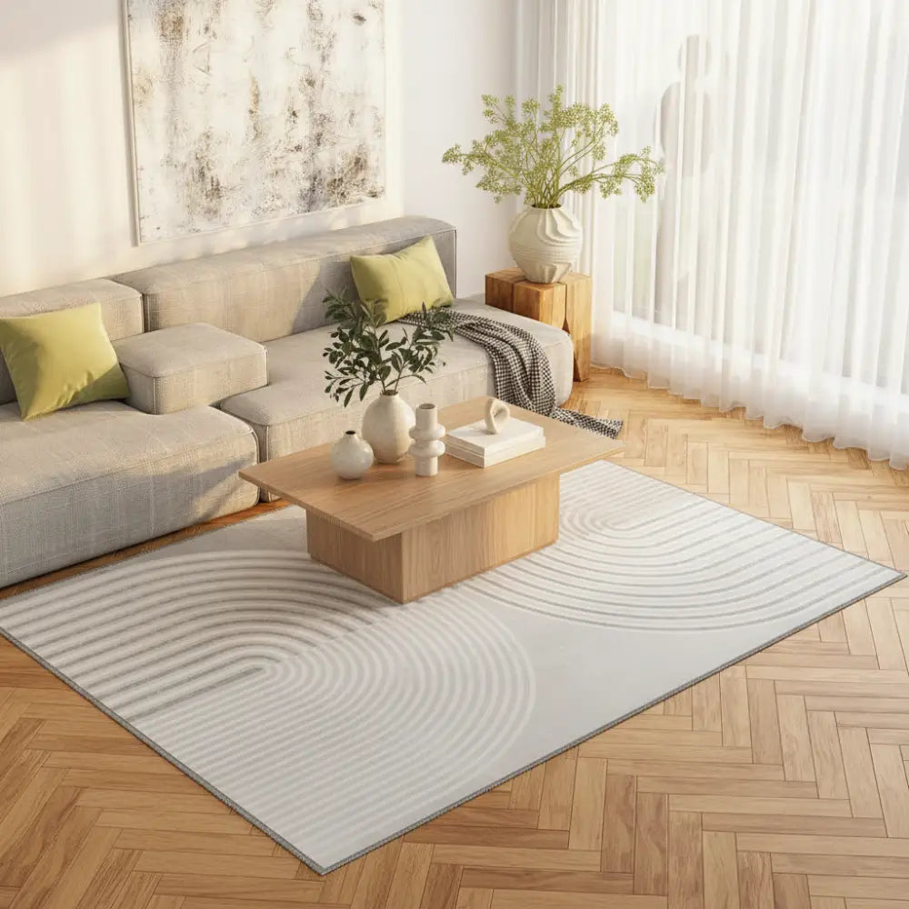 Rug 160x230cm Area Washable Mat Large Carpet Faux Rabbit Fur Cyril