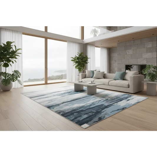 Rug 160x230cm Area Washable Mat Large Carpet Soft Short Pile Poca