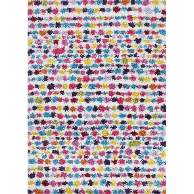 Vegas Dot Multi by Rug Culture-380x280cm - Rectangle