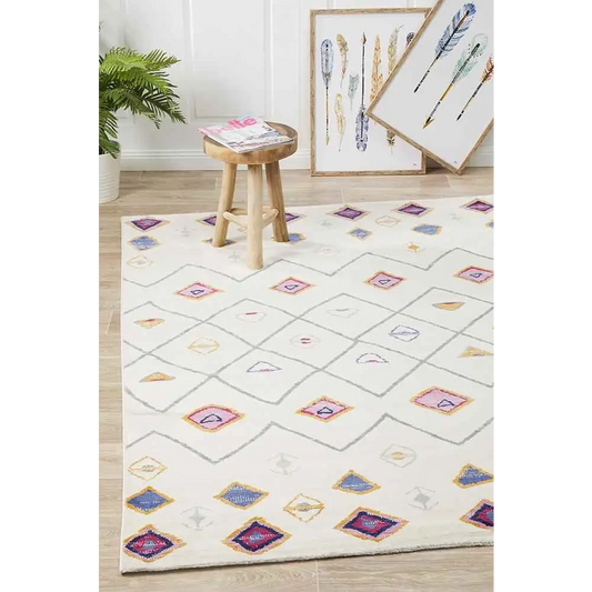 Zanzibar 763 White by Rug Culture - 400x300cm - Rectangle