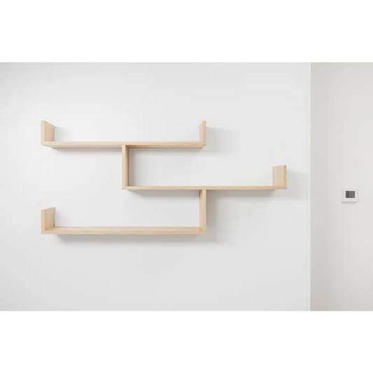 Zurich Multi Level Shelf Kit (oak)