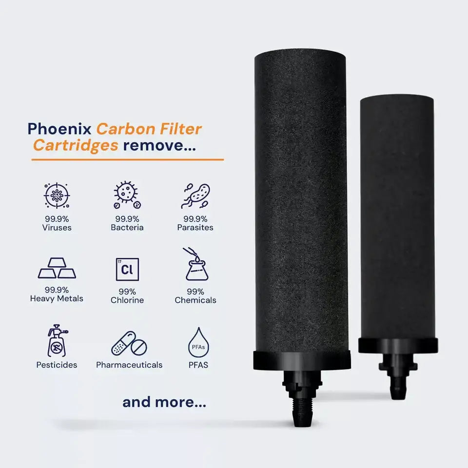12l Premium Stainless Steel Gravity Water Filter with Tap (smart Carbon Filter)