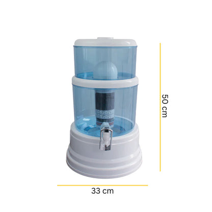 20L Benchtop Water Purifier Dispenser with 1x 8 Stage Fluoride Filter