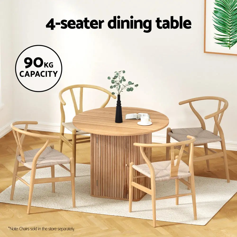 1m Dining Table Storage Base