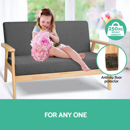 2-seater Sofa Armchair Skane