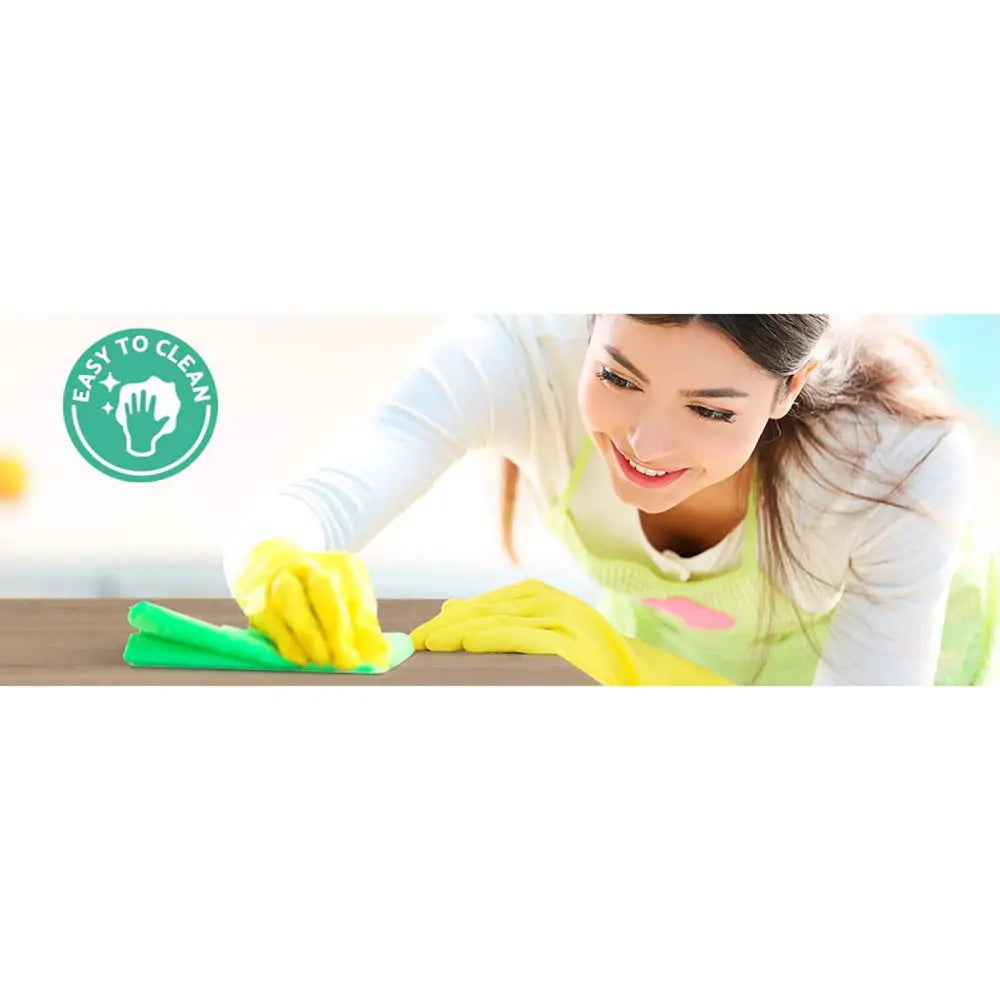 2x Bedside Table 2 Drawers with Shelf - Tara Oak