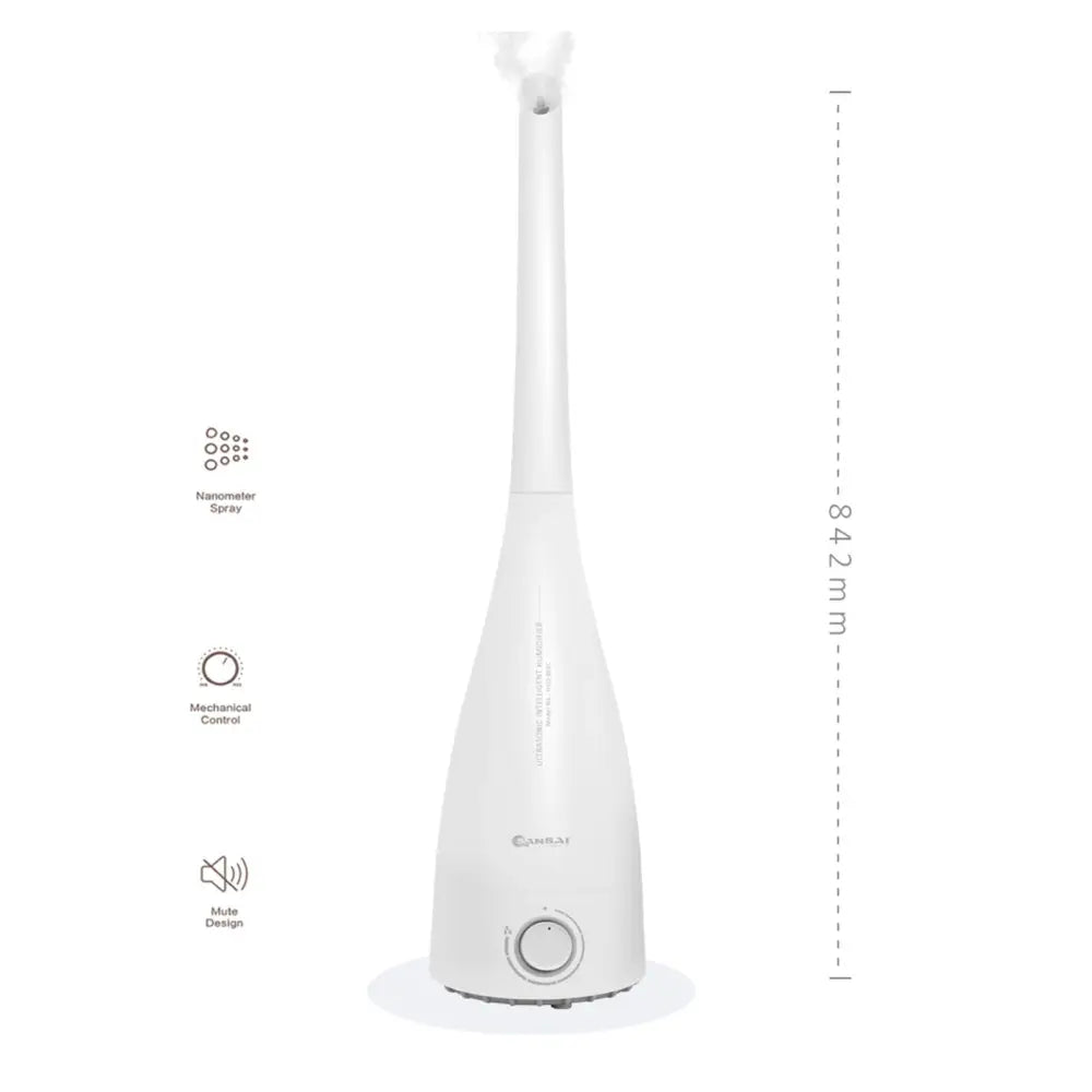 2x Sansai Air Humidifier Ultrasonic Cool Mist 3.3l White