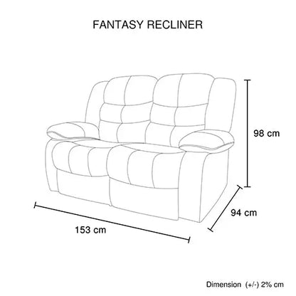 3 + 2 + 1 Seater Recliner Sofa in Faux Leather Lounge Couch in Black