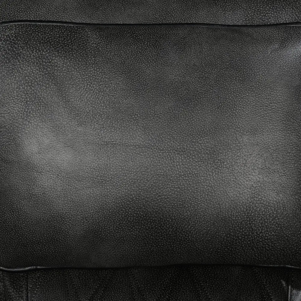 3-2 Seater Electric Air Leather Dark Grey Recliner Set