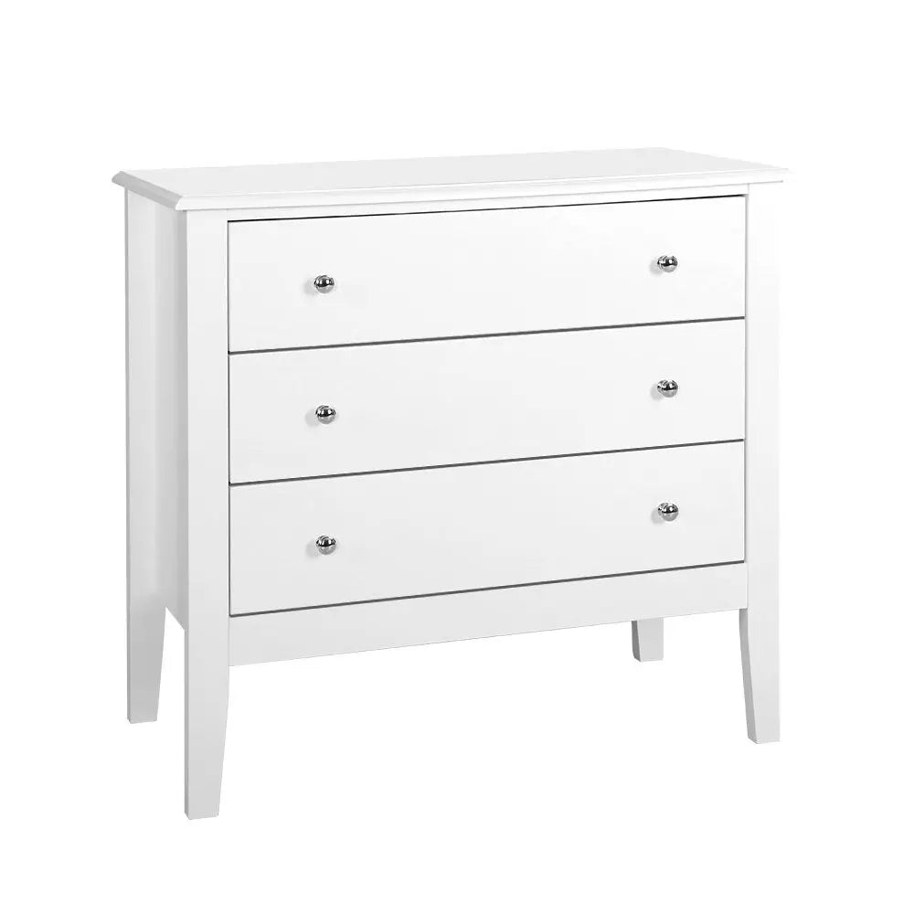 3 Chest of Drawers - Brittany White