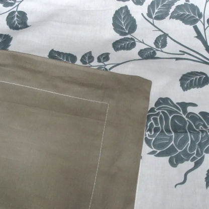 300tc Elisabeth Reversible Cotton Quilt Cover Set Queen