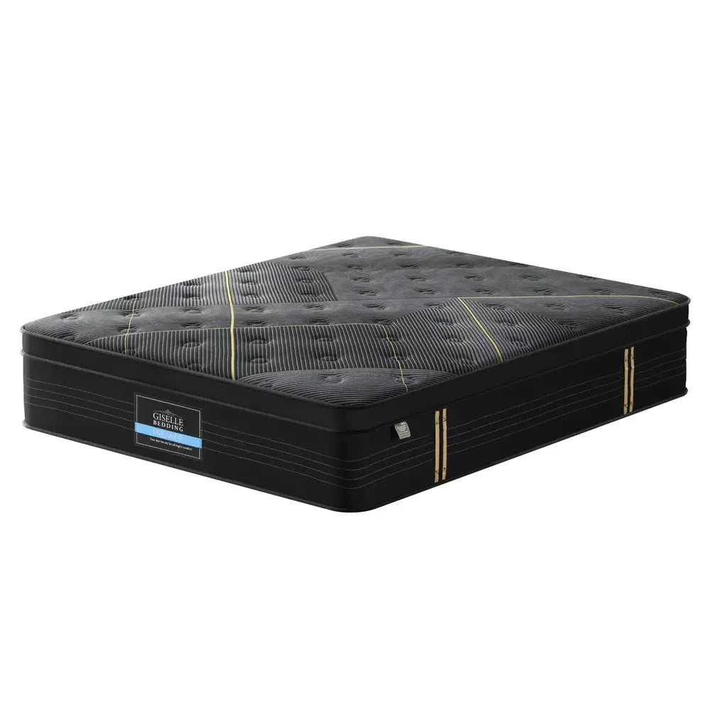 35cm Giselle Mattress King Bed Bamboo Pocket Firm Foam