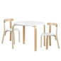 3pcs Kids Table and Chairs Set Activity Toy Play Desk