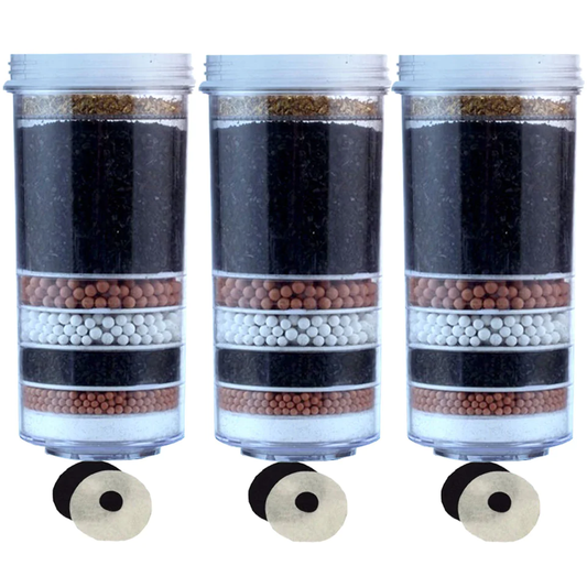 3x 8 Stage Water Filter Replacement Cartridges