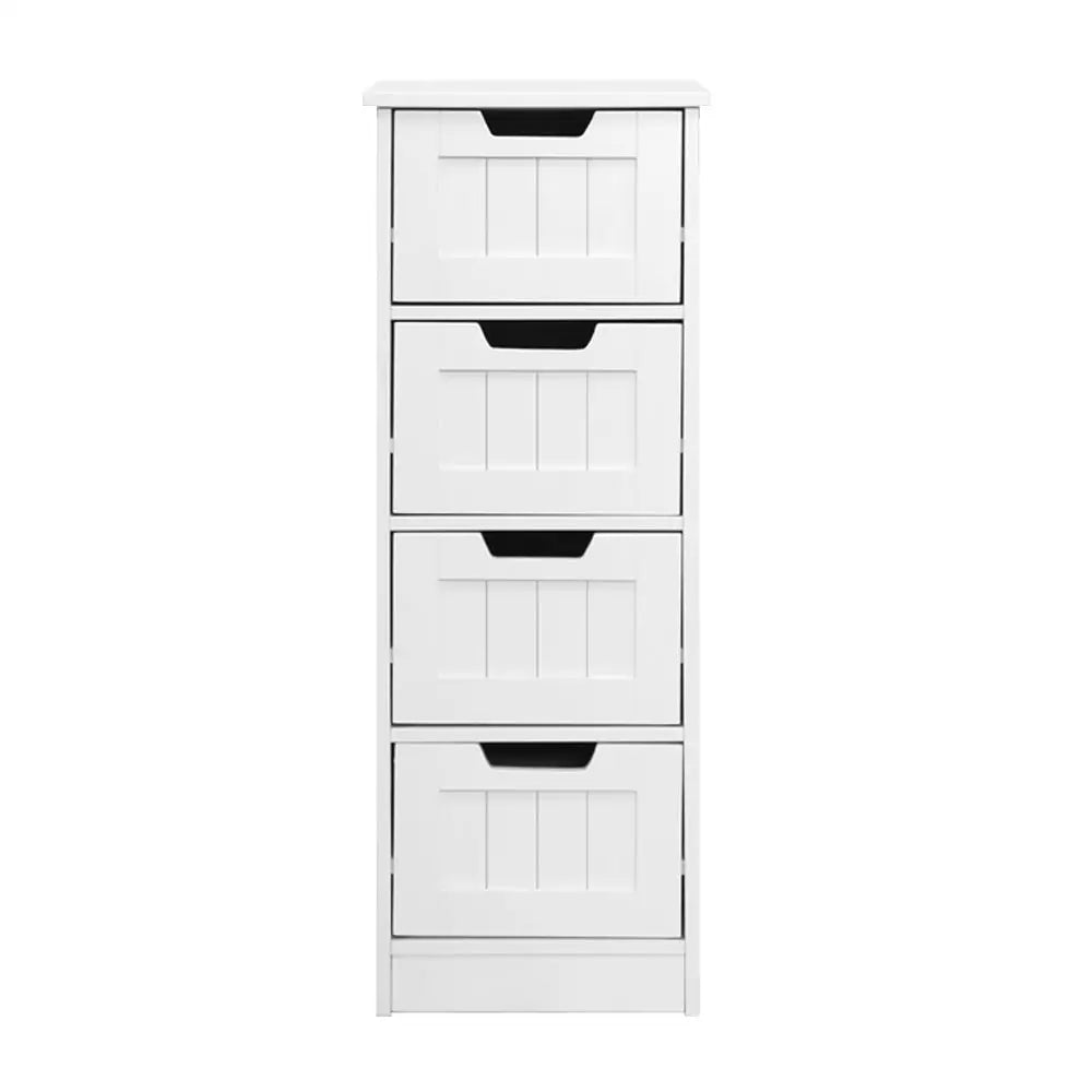 4 Chest of Drawers - Leesa White