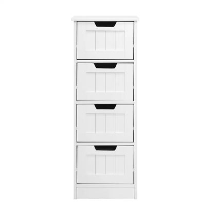 4 Chest of Drawers - Leesa White