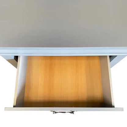 4 Pieces Bedroom Suite in Solid Wood & Mdf King Size Grey Colour Bed Bedside Table Dresser