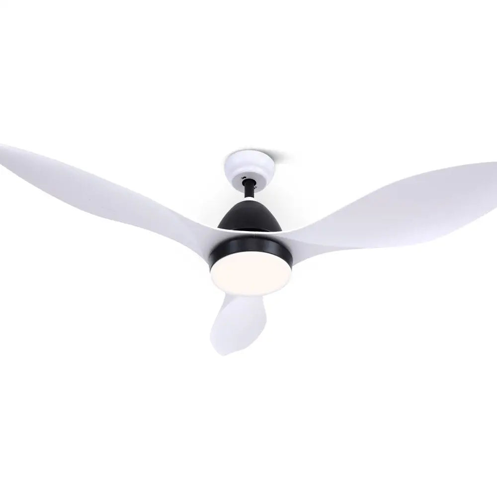 48’’ Ceiling Fan Dc Motor W/light W/remote - White