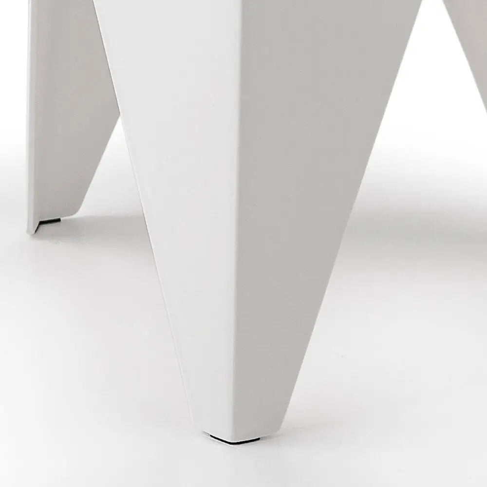 4pc Puzzle Stool Bar Stools Stackable White