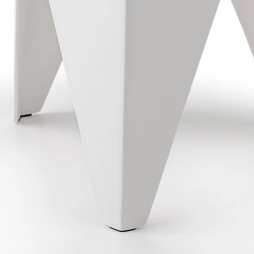 4pc Puzzle Stool Bar Stools Stackable White