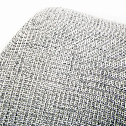 4x Retro Dining Cafe Chair Padded Seat Grey