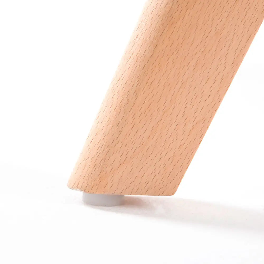 4x Retro Dining Cafe Chair Padded Seat Grey