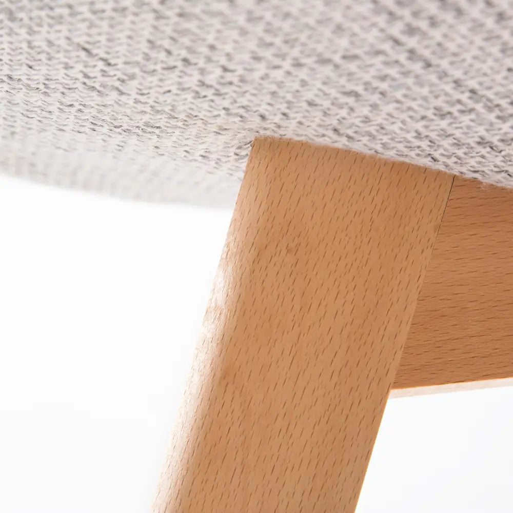 4x Retro Dining Cafe Chair Padded Seat Grey