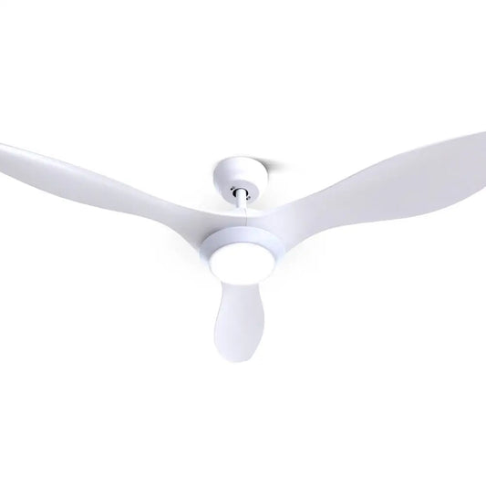 52’’ Ceiling Fan Dc Motor W/light W/remote - White