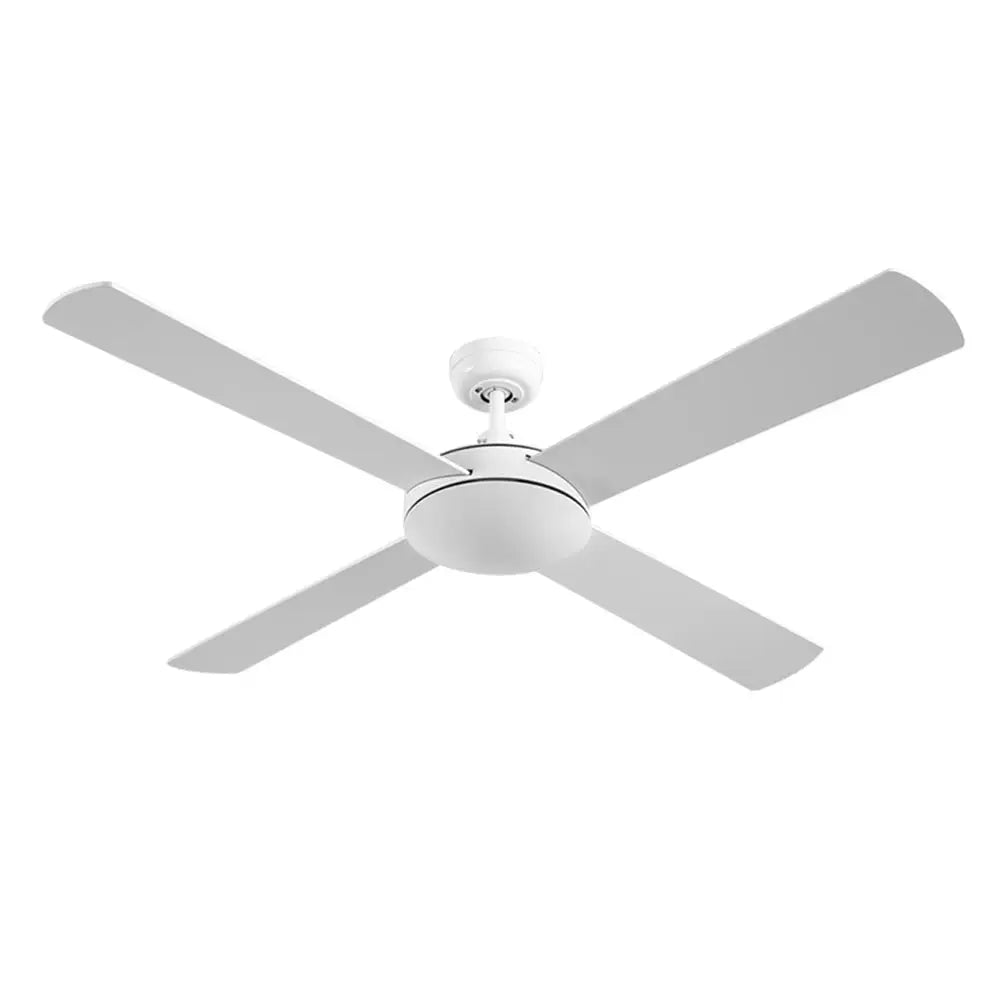 52’’ Ceiling Fan W/remote - White