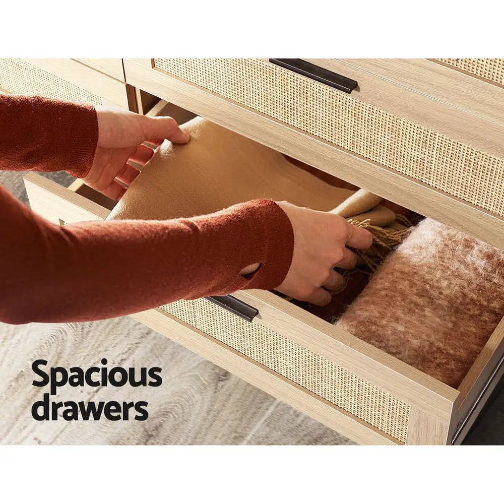 6 Chest of Drawers - Briony Oak