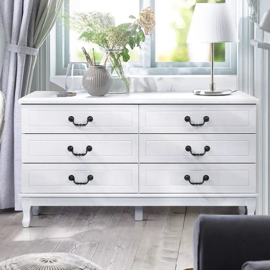 6 Chest of Drawers - Kubi White