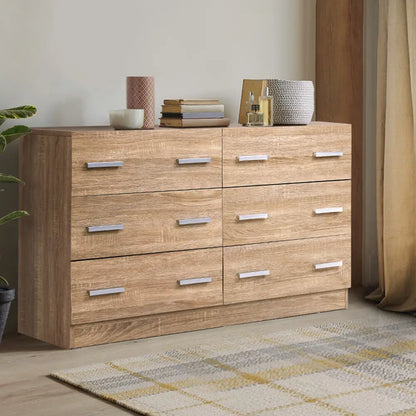 6 Chest of Drawers - Veda Pine