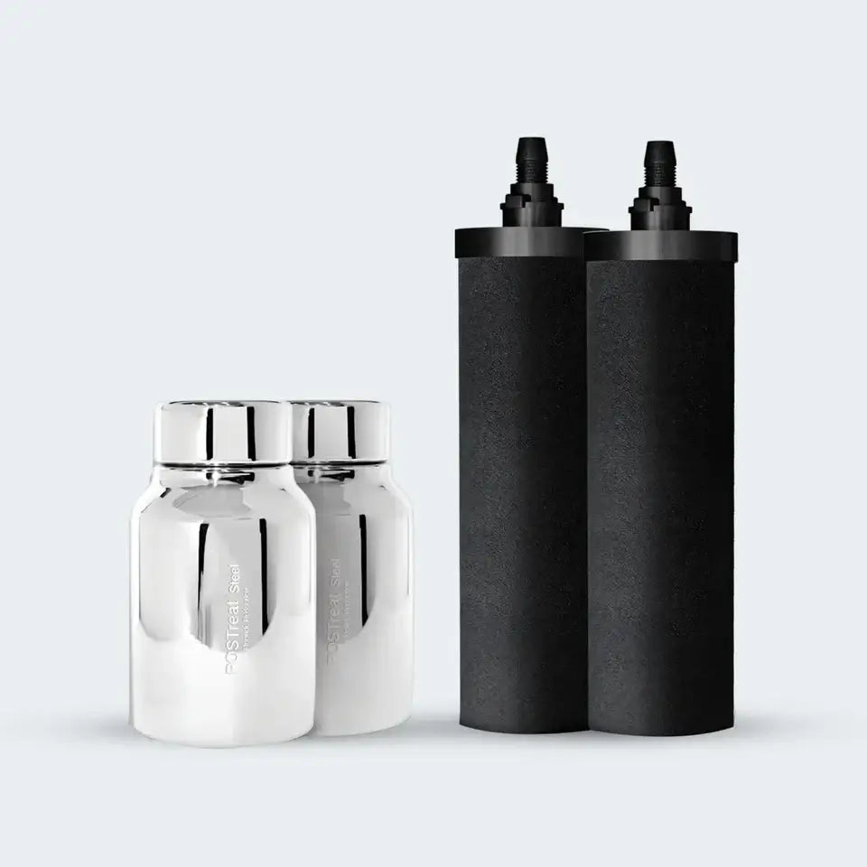 6l Premium Stainless Steel Gravity Water Filter with Fluoride and Smart Carbon