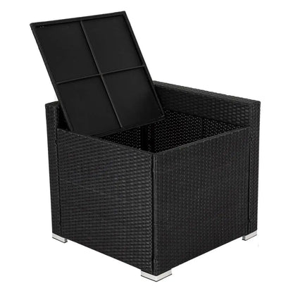 6pcs Outdoor Modular Lounge Sofa Coogee-black