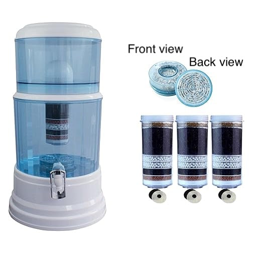 20L Benchtop Water Purifier Dispenser with 3x 8 Stage Fluoride Filters - Appliances > Kitchen Appliances