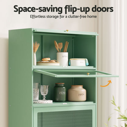 Buffet Sideboard Metal Cabinet - ELIA Green