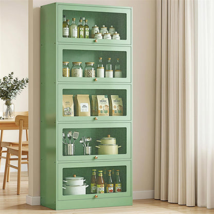 Buffet Sideboard Metal Cabinet - ELIA Green