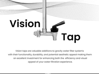 Vision Tap for Premium Stainless Steel Gravity Water Filter